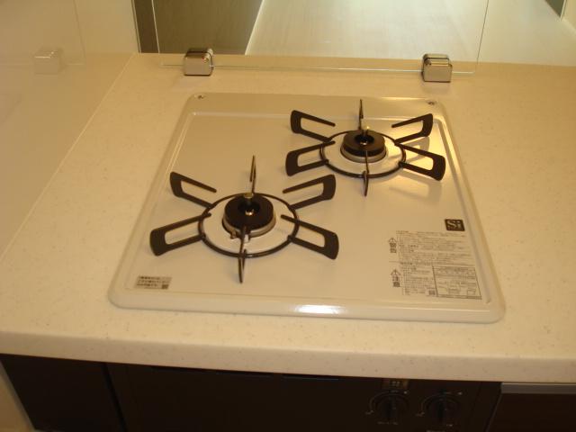 ミル　フルール202号室 ガスコンロ