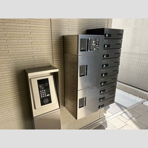 エクセリア東和 宅配ボックス　集合ポスト