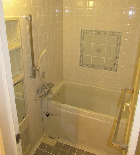 ライオンズヒルズ松戸 浴室　内装後　※2019年5月撮影