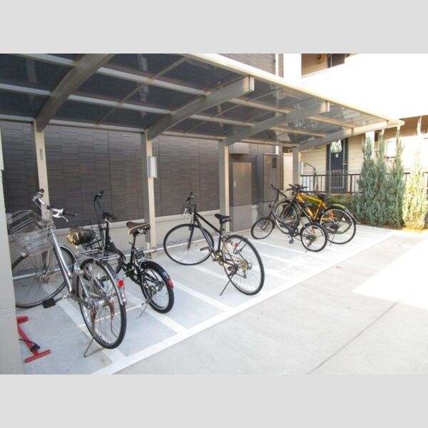 メゾンフォレストⅦ206号室 駐輪場