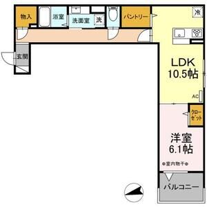 セレスティア東葛西Ⅰ207号室 間取