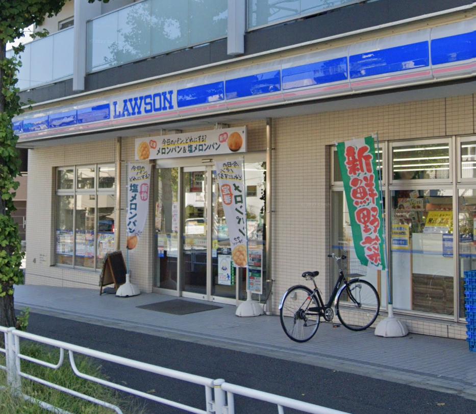 ベラビスタ新横浜 【コンビニエンスストア】ローソン 三枚町山王森店まで157ｍ