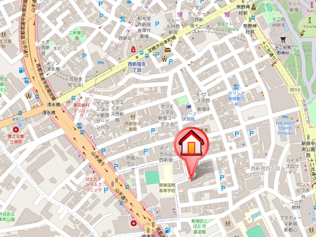 レジディア西新宿Ⅱ3階 null