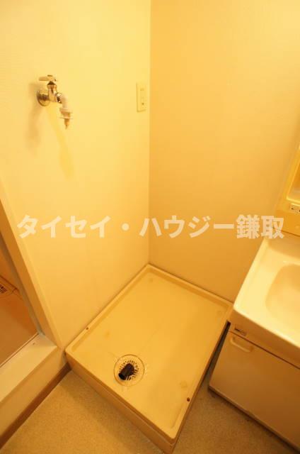 ガーデンヒルズ国分寺台Ｂ棟B103号室 もちろん室内に洗濯機置けます。