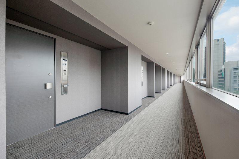 レジディア西麻布5階 共用廊下