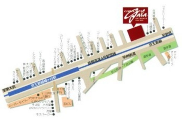 グランド・ガーラ幡ヶ谷East6階 案内図