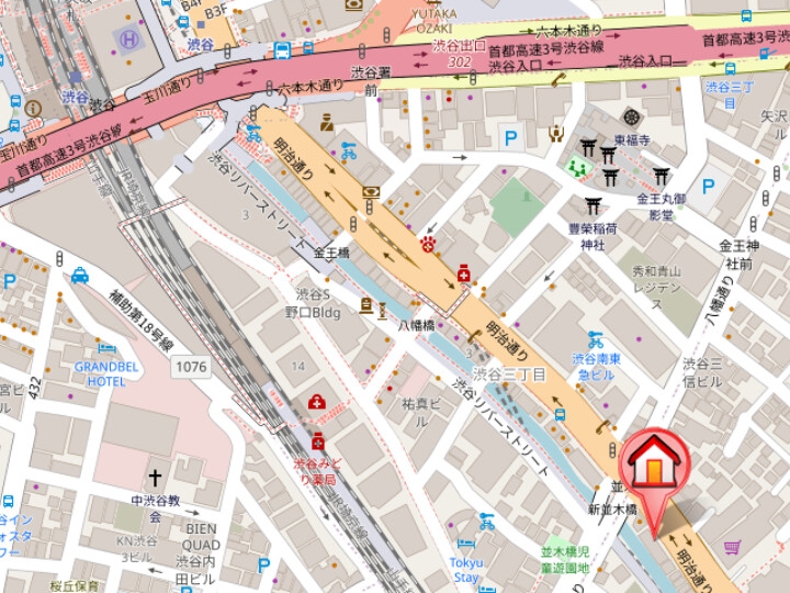 パークフラッツ渋谷代官山9階 null