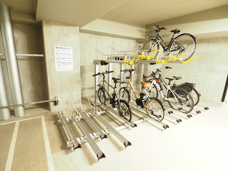 パークフラッツ渋谷神山町5階 駐輪場
