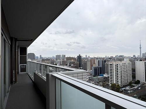 テラス東陽町ネクスタワー バルコニー別角度　※内装前／2026年03月撮影