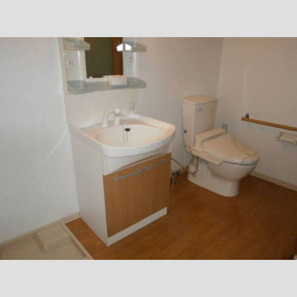 アークK　B館205号室 205 洗髪洗面化粧台・トイレ