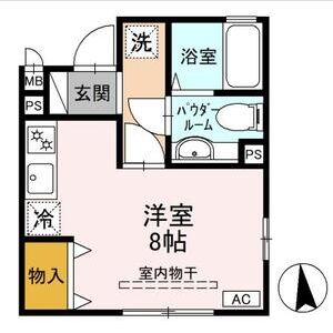 ラ・セゾン　壱番館201号室 間取