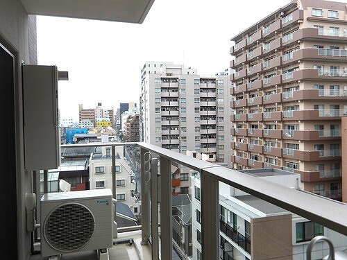 プレセダン板橋本町8階 バルコニーからの眺望※2025.11新築未入居時撮影