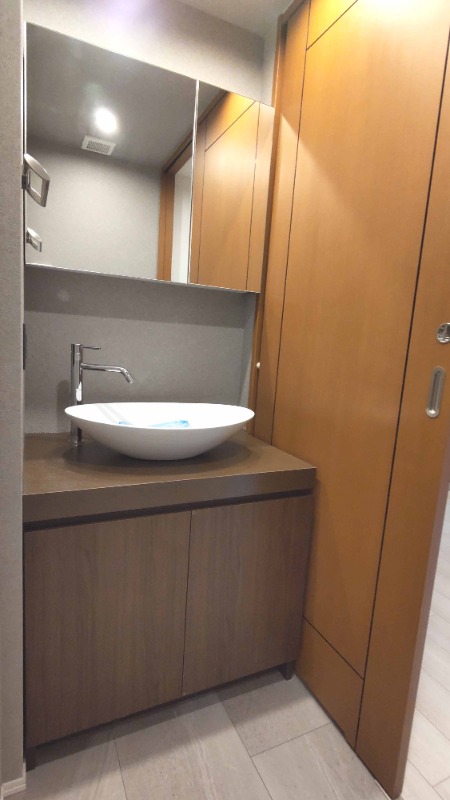 レジディア新川Ⅱ7階 洗面