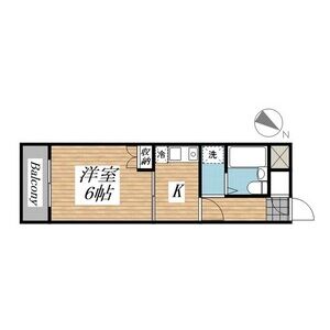 セザール宮崎台0404号室 間取