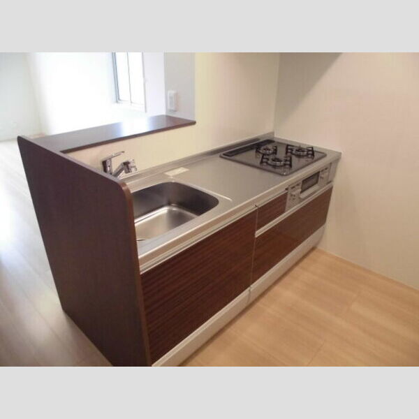 グランシャリオ　A201号室 対面システムキッチン