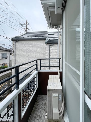 高稲荷ハイツ201号室 バルコニー