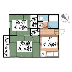 メゾン・ケイ0201号室 間取