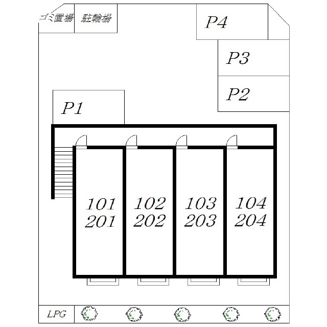 プレジール 今成 外観