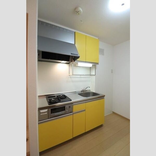 モナリエ平和台　ⅠⅡⅢ 二口ガスコンログリル付システムキッチン