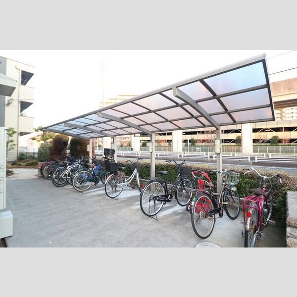 リバーサイドヴィラ　ハピネス 駐輪場