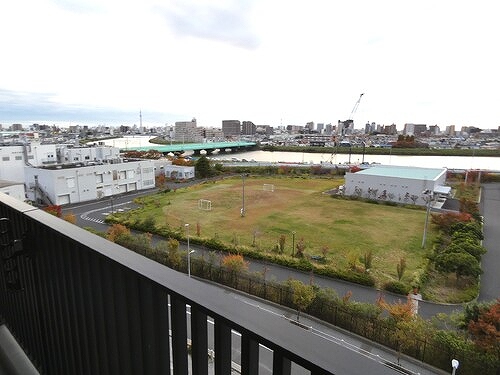 シティタワー金町　タワー棟6階 バルコニーからの眺望