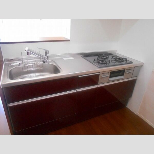 ミオ　カーム202号室 システムキッチン