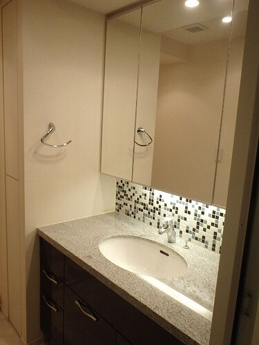 ザ・パークハウス晴海タワーズクロノレジデンス 洗面台　※2017年11月撮影の写真