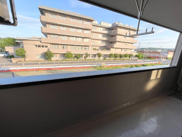 ペアウッド207号室 ベランダ