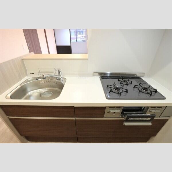 フライハイト202号室 システムキッチン