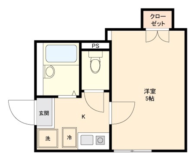 グランヒル磯子1階 間取