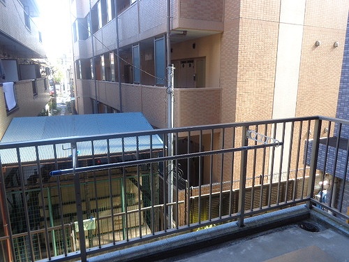 リバーサイド２ バルコニー　※2015年11月撮影