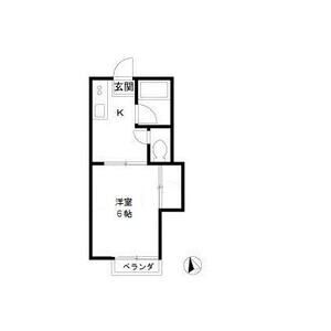 ハイムカケヒ202号室 間取