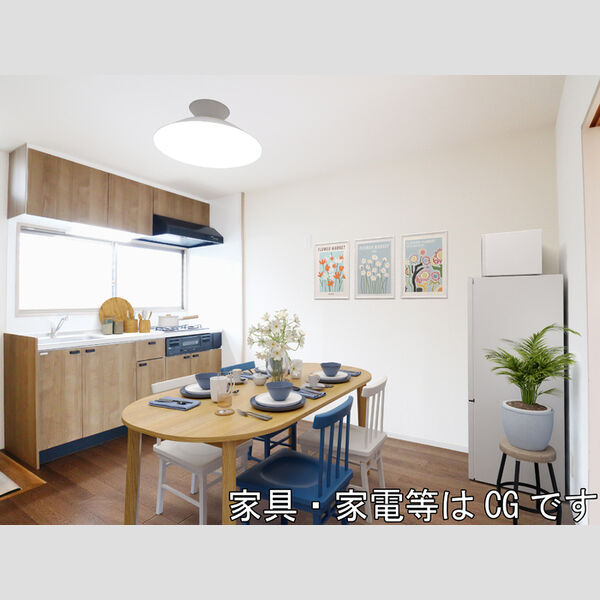 コーポふじⅡ201号室 ※家具・家電等はCGとなります。