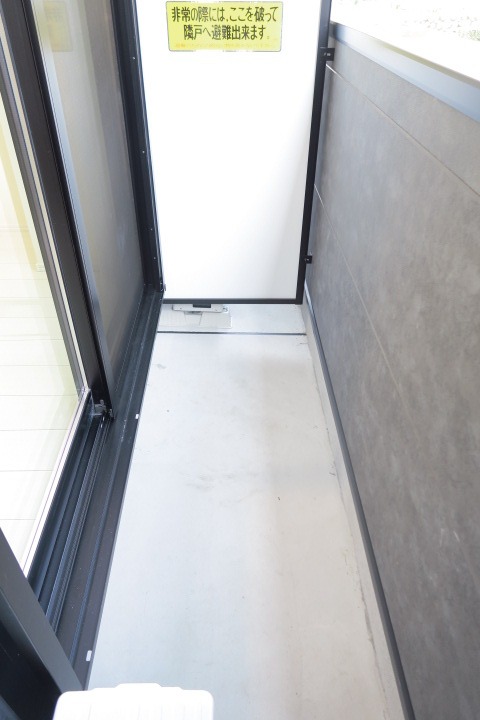 T’s Cuore梅ヶ丘1階 バルコニー