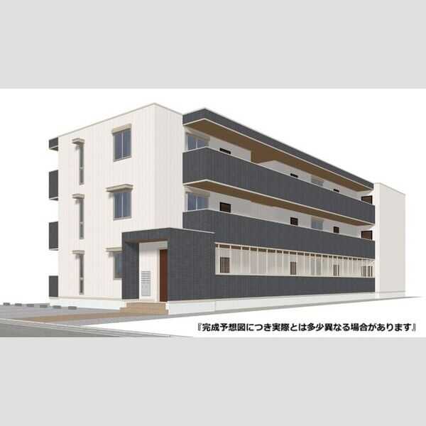 ノーブルラフィネ万平町　A305号室 ※完成予想図につき、実物とは多少異なる場合があります。