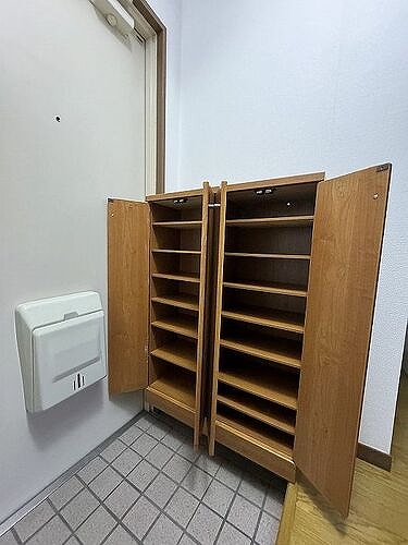 コンフォールハイム 玄関　※前回募集時2024年1月撮影