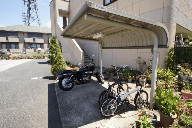 ピア・ルミナス203号室 駐輪場