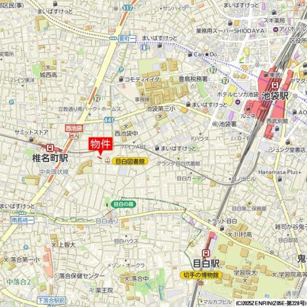 プラティーク目白7階 null