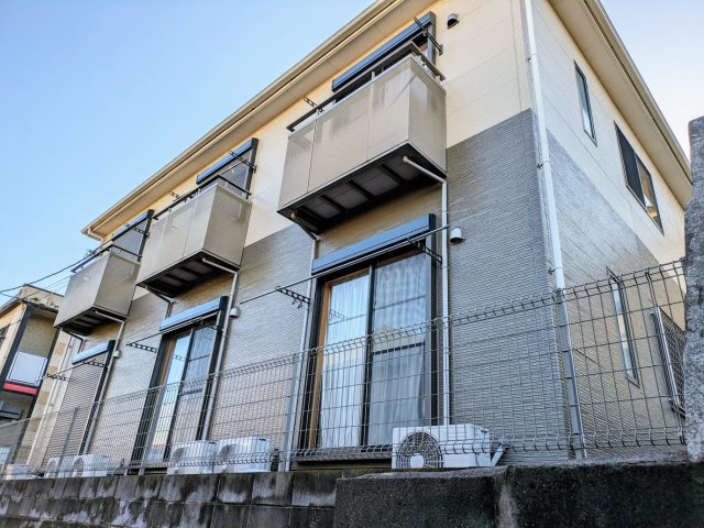 コーポKⅡ102号室 外観もキレイ。