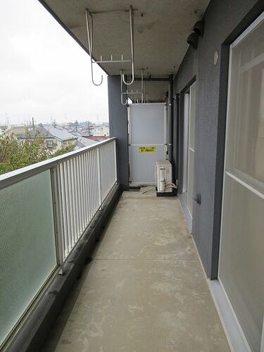 テレパレス船橋三咲Ａ棟4階 バルコニー　※2025年10月撮影