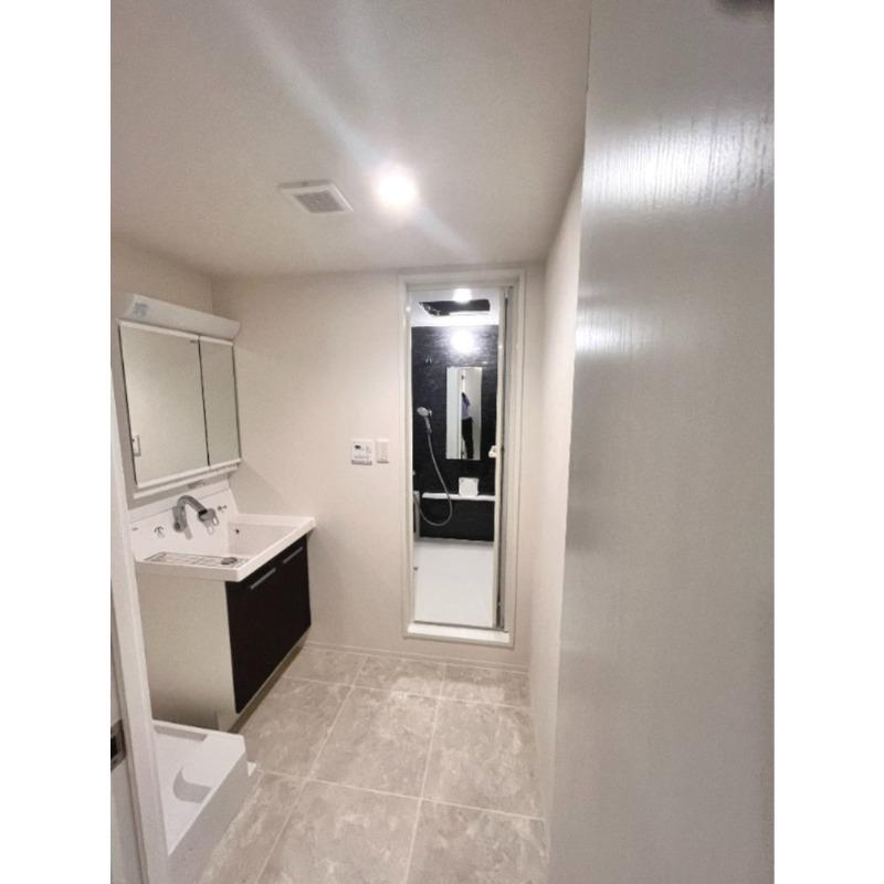 CREAL新富町5階 洗面