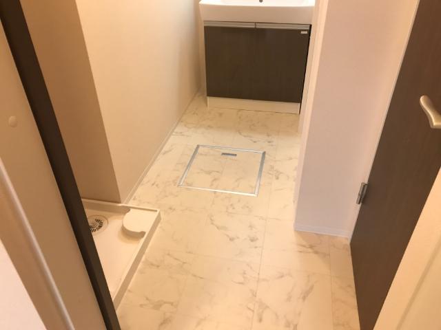 （仮称）善行新築アパート 洗面（イメージ）