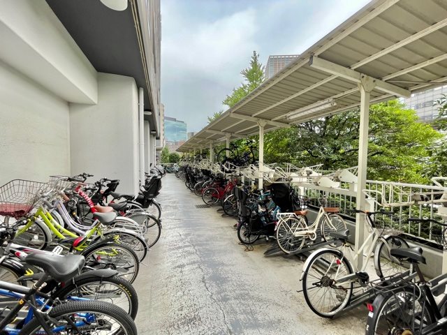 レジディア芝浦9階 駐輪場