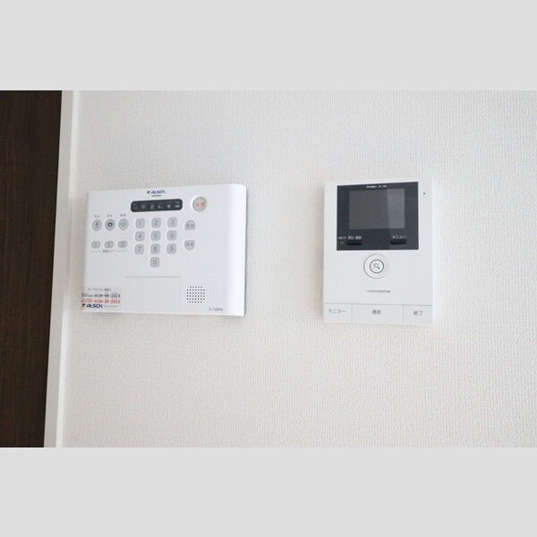 フルールコート ALSOKホームセキュリティ、モニター付きインターホン