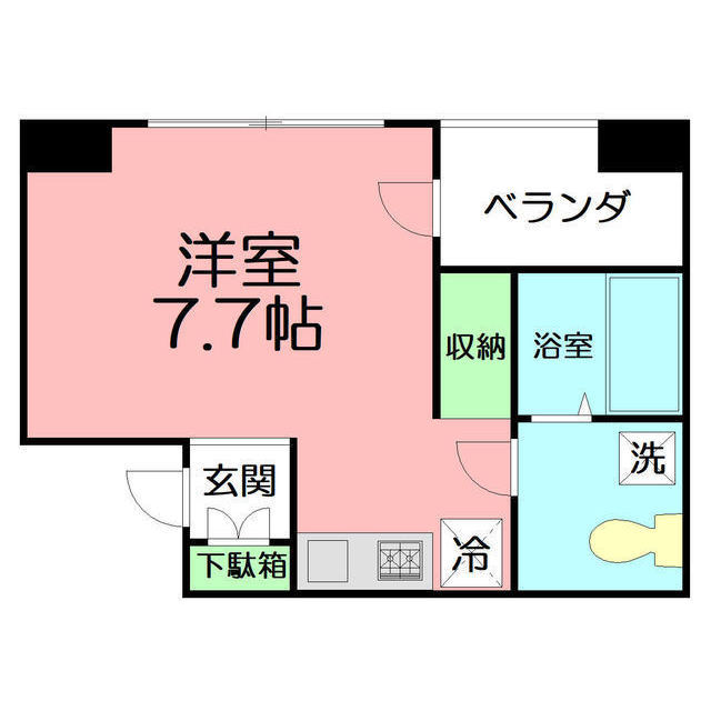 OCEAN　RESORT　TOWER503号室 間取