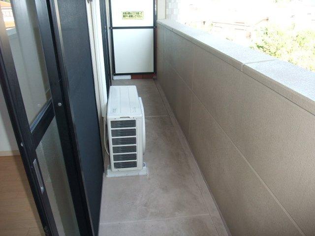 レジーナ205号室 ベランダ（イメージ）