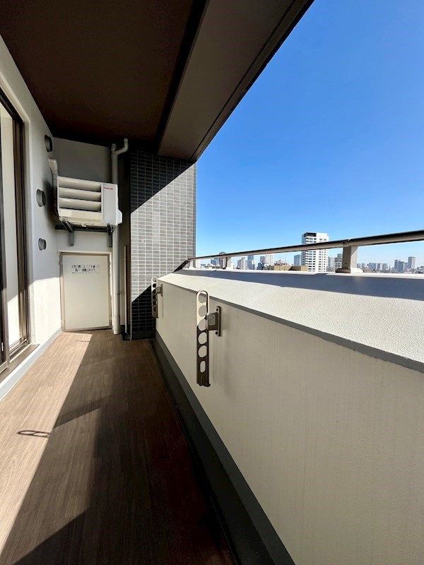 レジディア西麻布8階 バルコニー