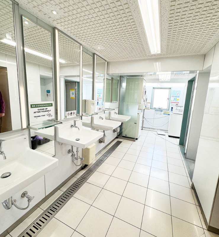 力行会館　日本館 洗面台