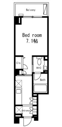 ラフィネ・パルク荻窪5階 間取