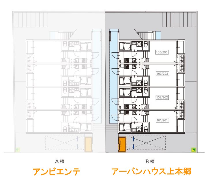 アーバンハウス上本郷1階 部屋その他